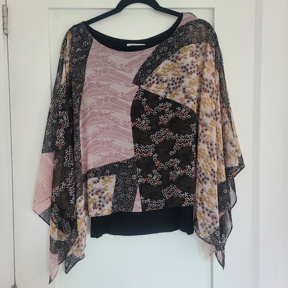 Bailey 44 Scarf Poncho Top